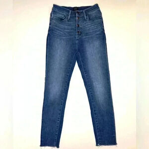 J Crew Womens High Rise Skinny Jeans Size 27